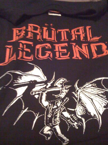 Brutal Legend T- Shirt Side 1