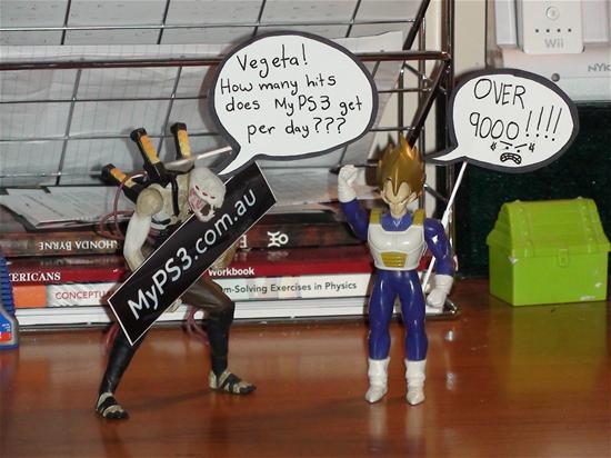 How many hits Vegeta?