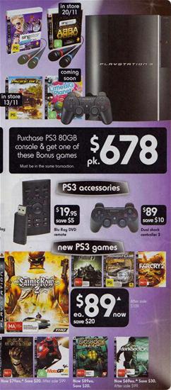 PS3 Specials - Kmart Catalogue - Nov 6 - 26