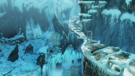Uncharted 2 ice area!