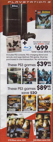 PS3 Specials - Target Catalogue - Nov 6 - 19