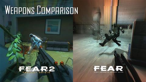 F.E.A.R 2 Weapons Screens